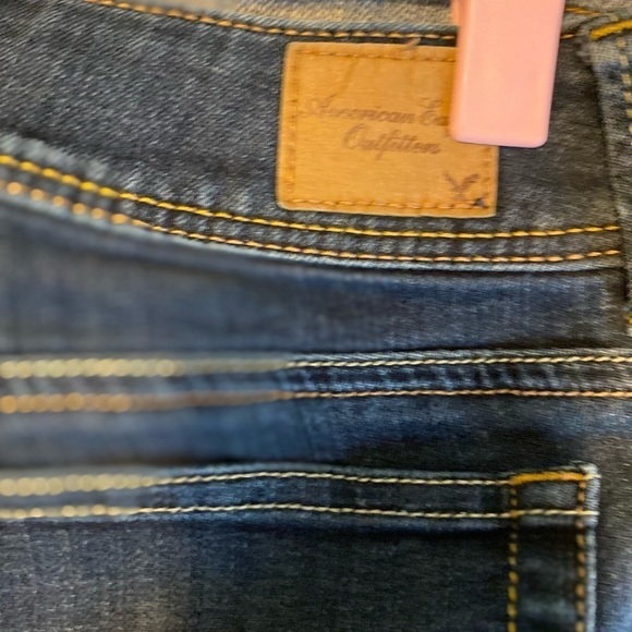 American Eagle Slim Boot Jeans Size   Dark wash 4 - Picture 4 of 8